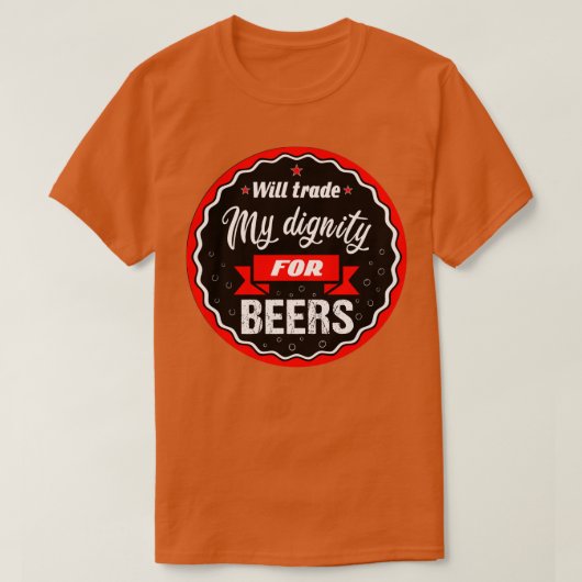 Wird Selbstfestival für Bier tauschen T-Shirt (Design vorne)