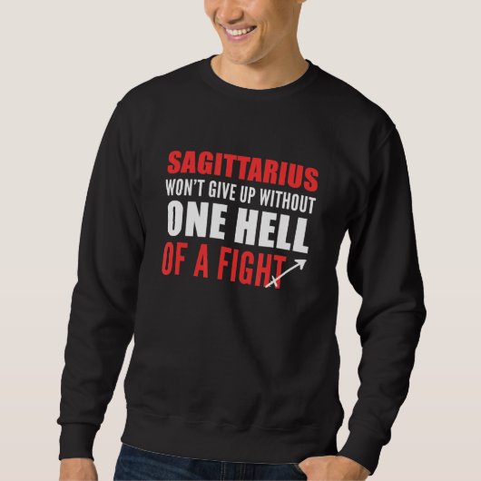 Wird starke Persönlichkeit nicht aufgeben Sweatshirt (Vorderseite)