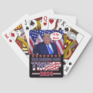 Wird Trump 2024 zurück sein Spielkarten
