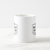 Wird über Autos reden Kaffeetasse (Mittel)