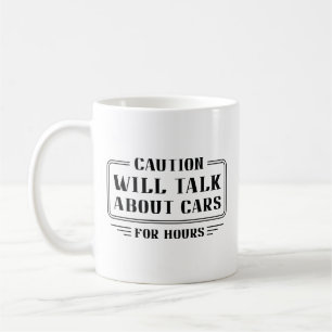 Wird über Autos reden Kaffeetasse