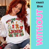 Wird über Jesus und seinen Geburtstag sprechen Sweatshirt