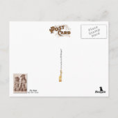 Wird um Essen betteln und weinen Postkarte (Rückseite)
