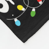 Wird wahrscheinlich Santa-Schlitten-Weihnachtsfami Fleecedecke (Ecke)