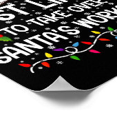 Wird wahrscheinlich Santas Werkstatt Weihnachten ü Poster (Ecke)