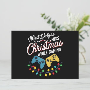 Wird Weihnachten höchstwahrscheinlich beim Gamen v