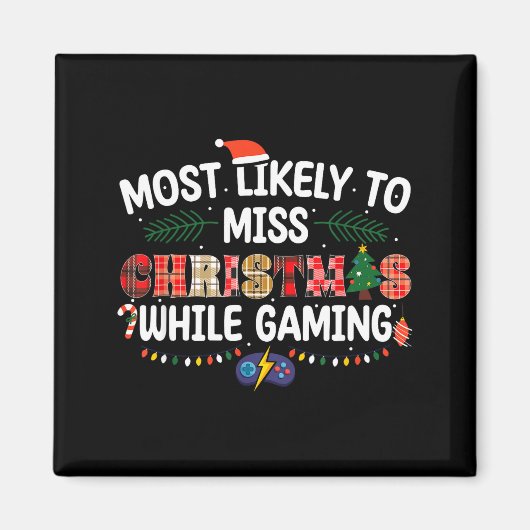 Wird Weihnachten wahrscheinlich verpassen Gaming l Magnet (Vorne)