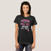Wird wieder eine große Schwester Große Schwester T-Shirt (Vorne ganz)