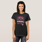 Wird wieder eine große Schwester werden, die sich T-Shirt (Vorne ganz)
