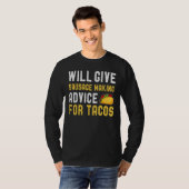 wird Wurst Ratgeber für Taco Mexican F T-Shirt (Vorne ganz)