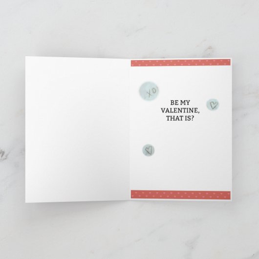 Wird YOu? - Valentine Feiertagskarte (Innenseite)