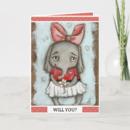 Wird YOu? - Valentine Feiertagskarte
