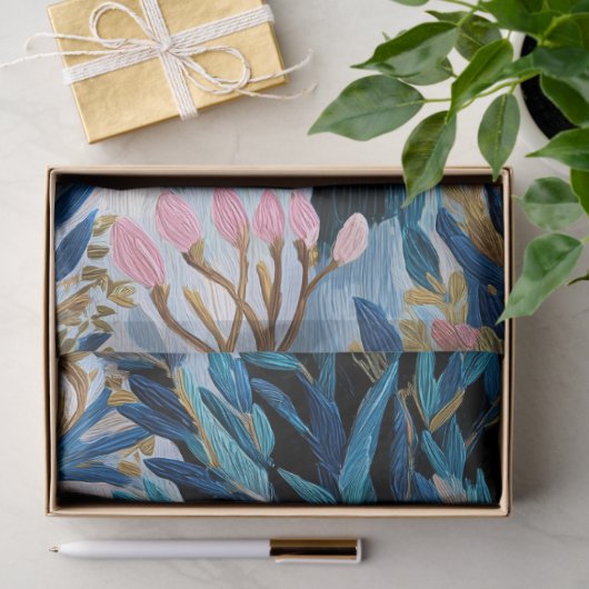 Wird zur Sammlung botanischer Tissue-Papiere Seidenpapier (Geschenk)