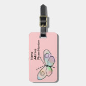 Wire Butterfly Gepäckanhänger (Vorderseite vertikal)