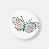 Wire Butterfly Magnet (Vorne)