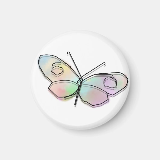 Wire Butterfly Magnet (Vorne)