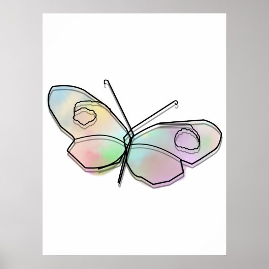 Wire Butterfly Poster (Vorne)