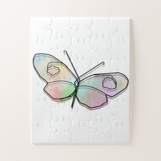 Wire Butterfly Puzzle (Vertikal)