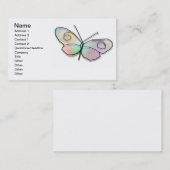 Wire Butterfly Visitenkarte (Vorne/Hinten)