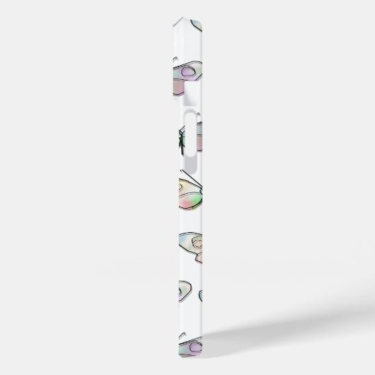 Wire Butterfly Zeichnend Muster Case-Mate iPhone Hülle (Rückseite / Links)