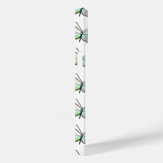 Wire Butterfly Zeichnend Muster Case-Mate iPhone Hülle (Rückseite / Rechts)