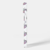 Wire Butterfly Zeichnend Muster Case-Mate iPhone Hülle (Rückseite / Links)