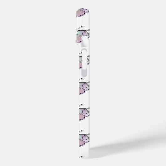 Wire Butterfly Zeichnend Muster Case-Mate iPhone Hülle (Rückseite / Links)