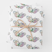 Wire Butterfly Zeichnend Muster Geschenkpapier Set (Beispiel)