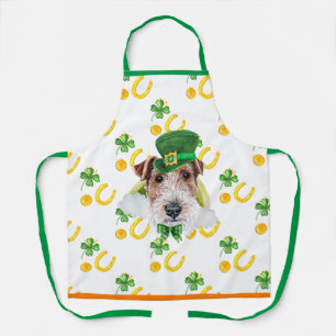 Wire Fox Holiday Home Dekoration St. Patrick's Day Schürze