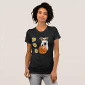 Wire Fox Terrier Boo T-Shirt (Vorne ganz)
