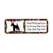 Wire Fox Terrier Christmas (Vorne)