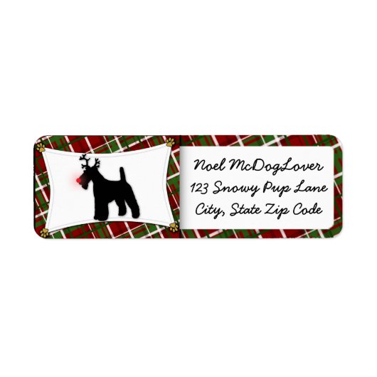 Wire Fox Terrier Christmas (Vorne)