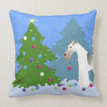 Wire Fox Terrier Decoration Weihnachtsbaum - Wald