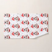 Wire Fox Terrier Dog Breed Christmas Stars Handtuch (Handtuch)