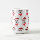 Wire Fox Terrier Dog Breed Christmas Stars Kaffeetasse (Mittel)
