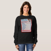 Wire Fox Terrier Dog Breed Eigentümer Funny Nutrit Sweatshirt (Vorne ganz)