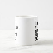 Wire Fox Terrier Dog Eigentümer Funny Tee Lover Kaffeetasse (Mittel)