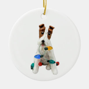 Wire Fox Terrier Dog Weihnachtsschmuck