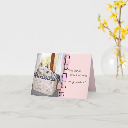 Wire Fox Terrier Greeting Karte (Gelbe Blume)