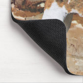 Wire Fox Terrier Herbst Mousepad (Ecke)