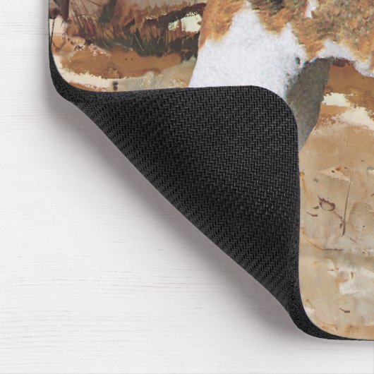 Wire Fox Terrier Herbst Mousepad (Ecke)