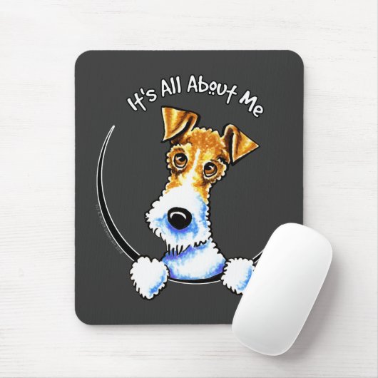 Wire Fox Terrier IAAM Mousepad (Mit Mouse)
