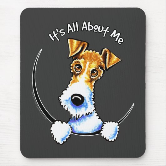 Wire Fox Terrier IAAM Mousepad (Vorne)