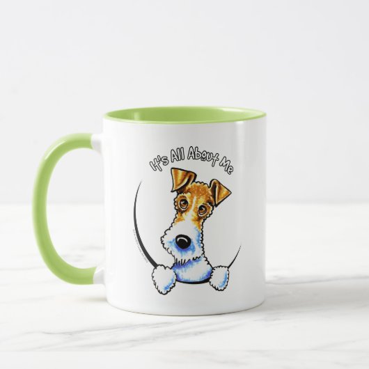 Wire Fox Terrier IAAM Tasse (Links)