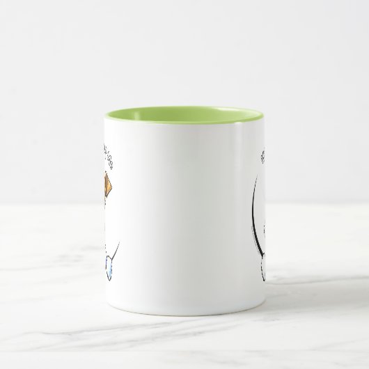 Wire Fox Terrier IAAM Tasse (Zentrum)