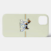 Wire Fox Terrier in Bewegung Case-Mate iPhone Hülle (Rückseite (Horizontal))