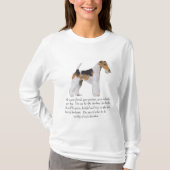 Wire Fox Terrier Keepake FEMALE T-Shirt (Vorderseite)