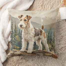 Wire Fox Terrier Kissen