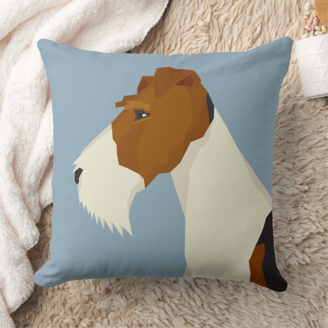 Wire Fox Terrier Kissen (Decke)