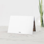 Wire Fox Terrier lässt es Weihnachten schnee Karte (Rückseite)